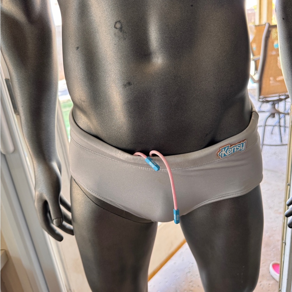 Kensy Gray Men's Swim Trunks